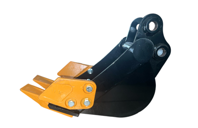 8 inch/200mm Mini Excavator Bucket (for 25mm/1" Pins)