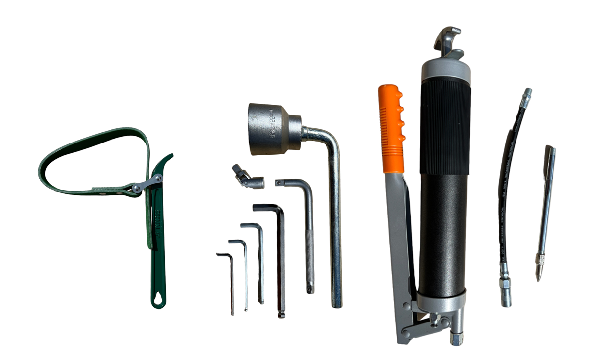 Mini Digger Essential Tool Box